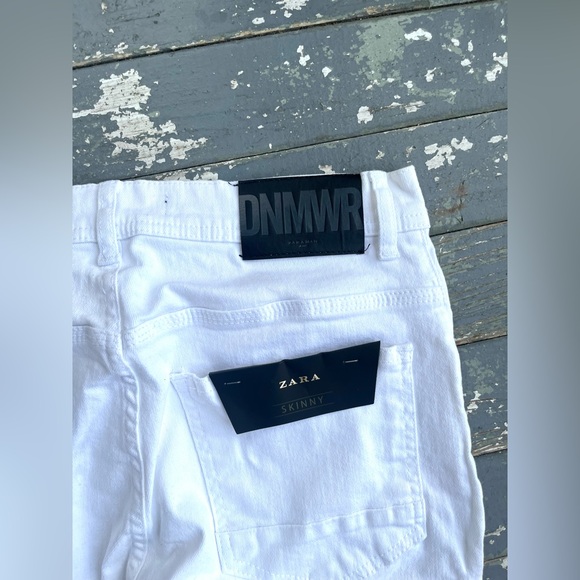 Zara Men’s Skinny Jeans in White - Picture 4 of 4